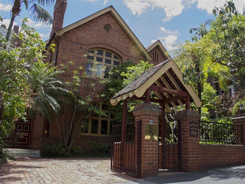 Simpsons Of Potts Point Hotell Sydney Exteriör bild